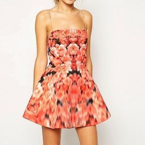 Finders Keepers Talk Is Cheap Floral Mini Dress - Picture 2 of 16
